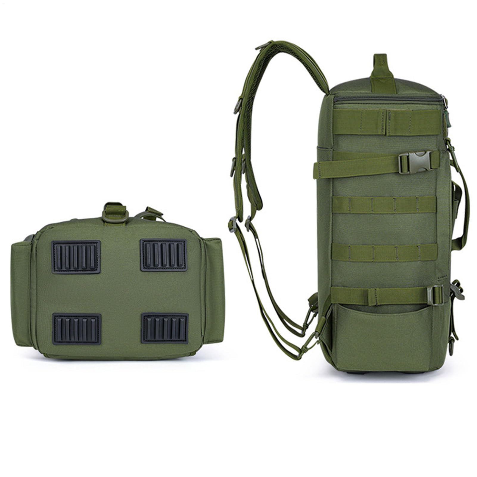 Mochila de Pesca Equipo de Pesca con Portacañas y Almacenaje Impermeable