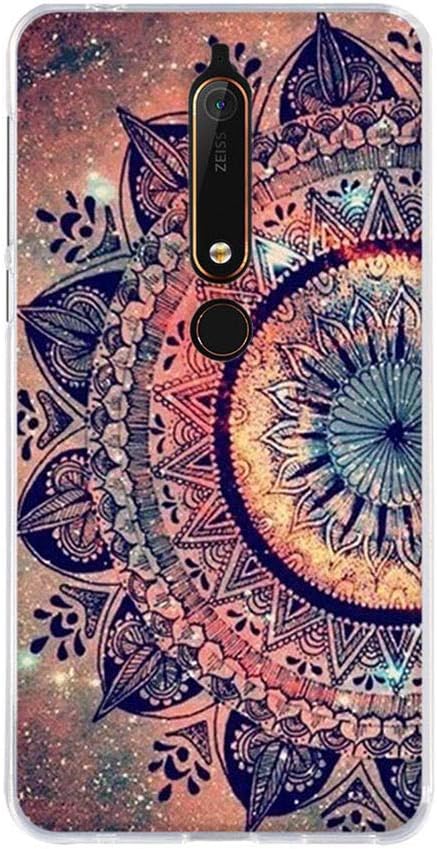 Nokia 6.1/ Nokia 6 2018 Cover, TOMYOU [Ultra Thin] Colorful Pattern Slim Soft Flexible TPU Protective Case Bumper Back Cover for Nokia 6.1/ Nokia 6 2018 (5.5")- Pic: 07