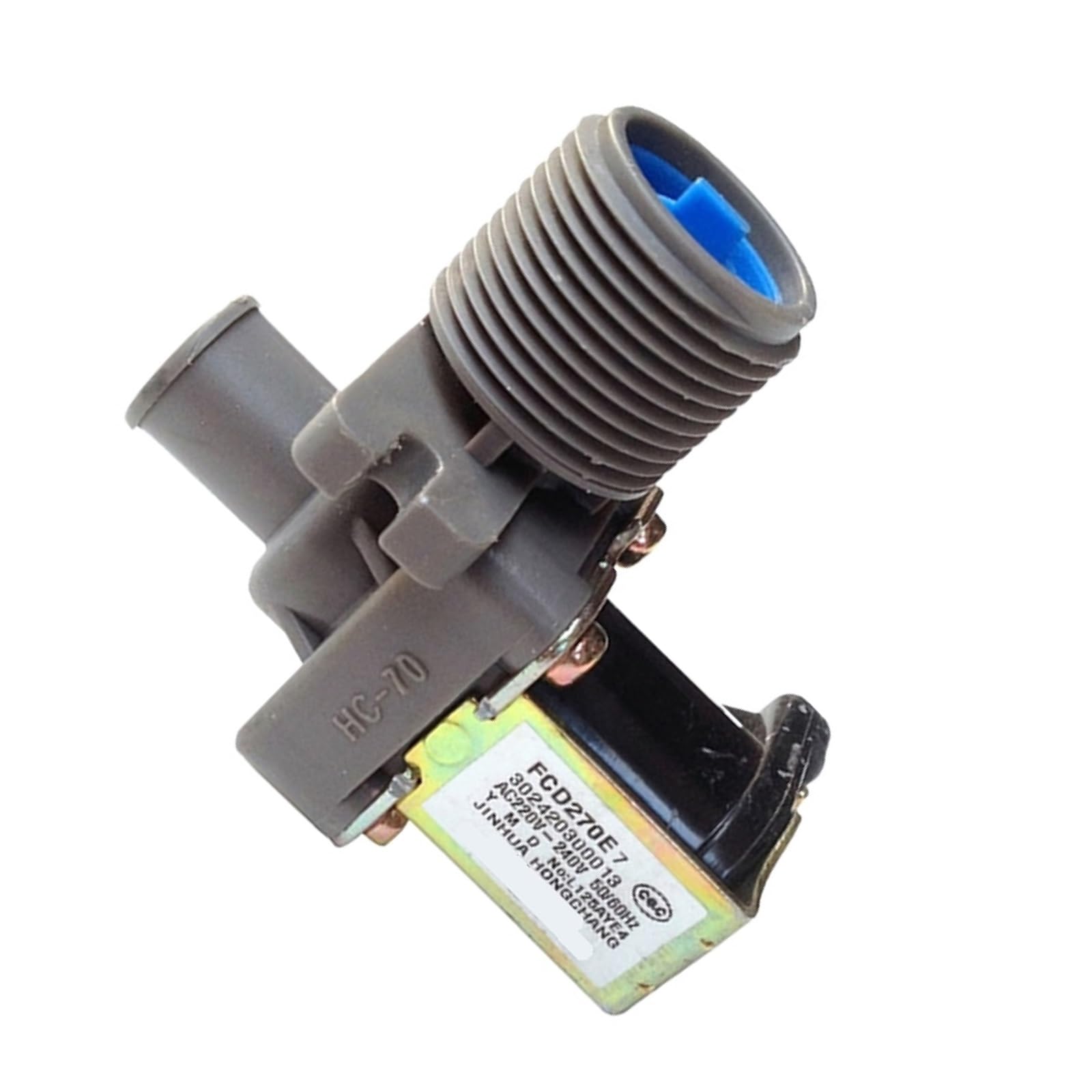 Válvula Solenoide De Entrada De Agua, Compatible Con Midea, FCD270E7 AC220V-240V 50 / 60Hz, Accesorios for Lavadora, Válvula Dispensadora