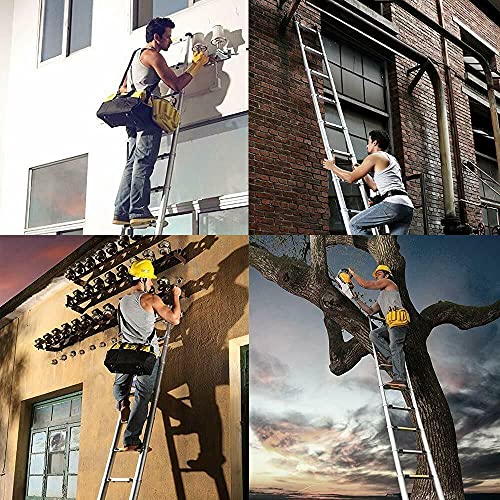 Telescoping Ladder 8Ft Extension Ladders For Home, Aluminum Telescopic Extendable Ladder, Collapsible Ladder With Locking Mechanism, Multi-Purpose Ladder For Roof Ceiling Loft Rv, 330 Pound Capacity #TOP7