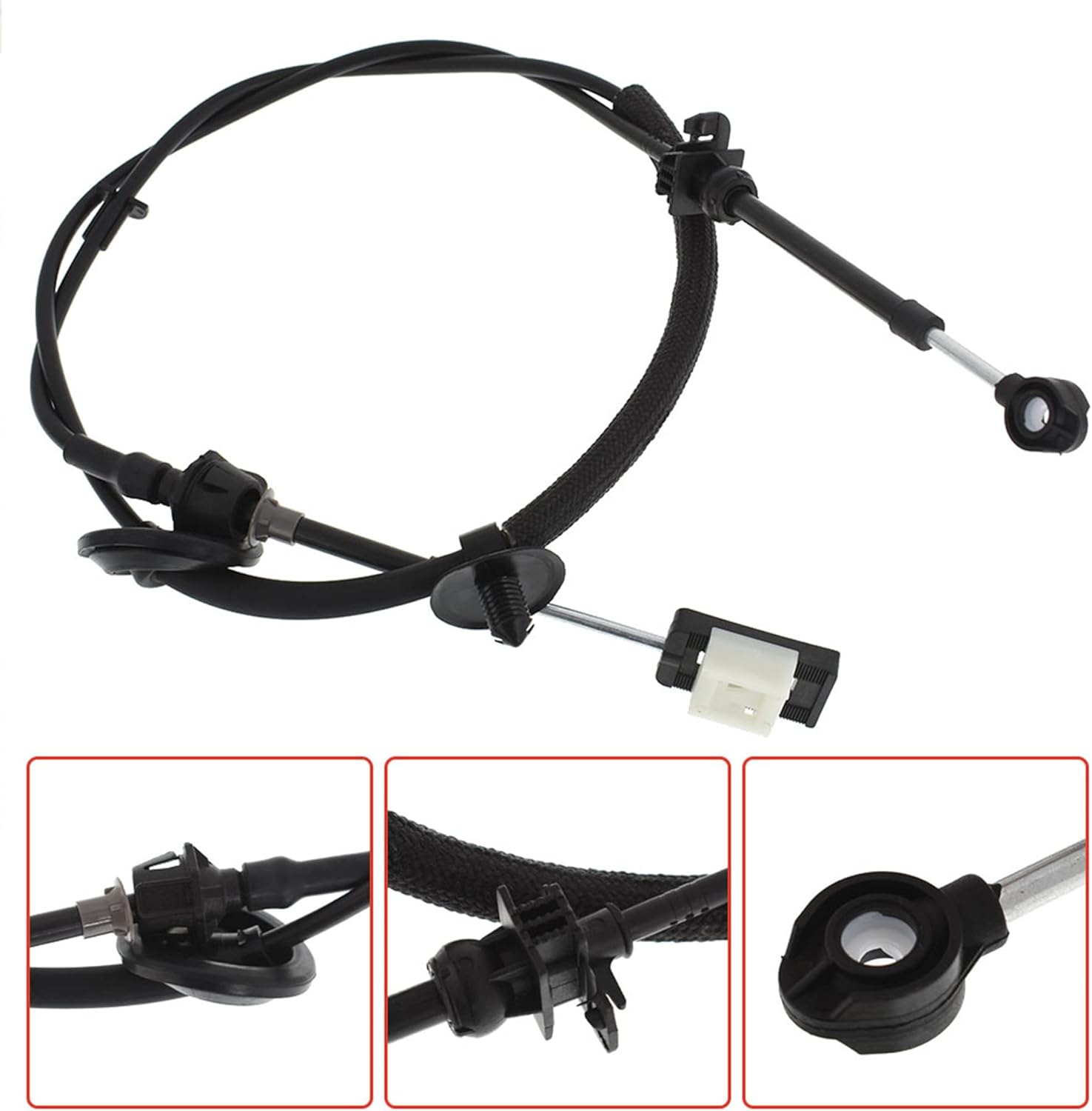 marddpair Automatic Transmission Shift Cable Replacement for Ford F250 350 450 Super Duty Excursion 6.0L 6.8L 7.3L XC3Z-7E395-CA XC3Z7E395CA