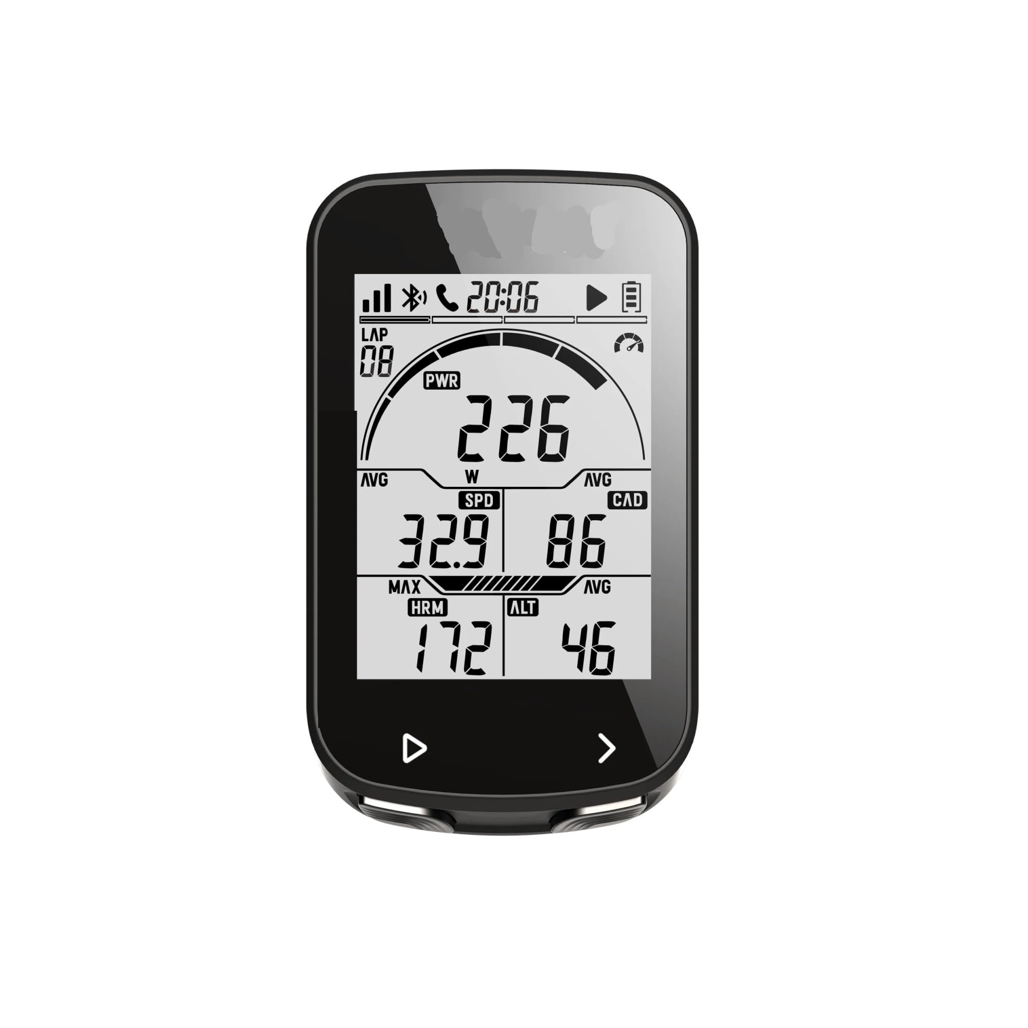 Komputer rowerowy GPS BSC100S Bezprzewodowy prędkościomierz rowerowy Cyfrowy stoper rowerowy Licznik rowerowy Licznik rowerowy
