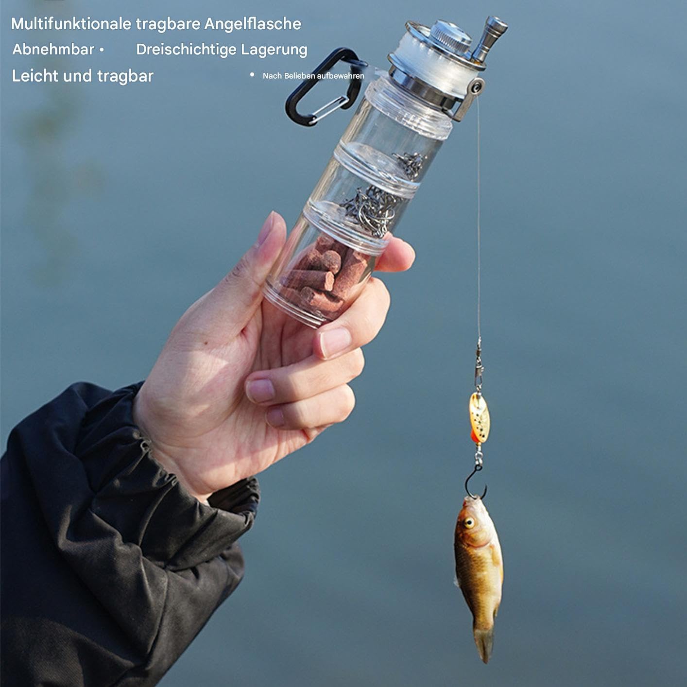 Fishing Köder Aufbewahrung Angelhaken Aufbewahrung