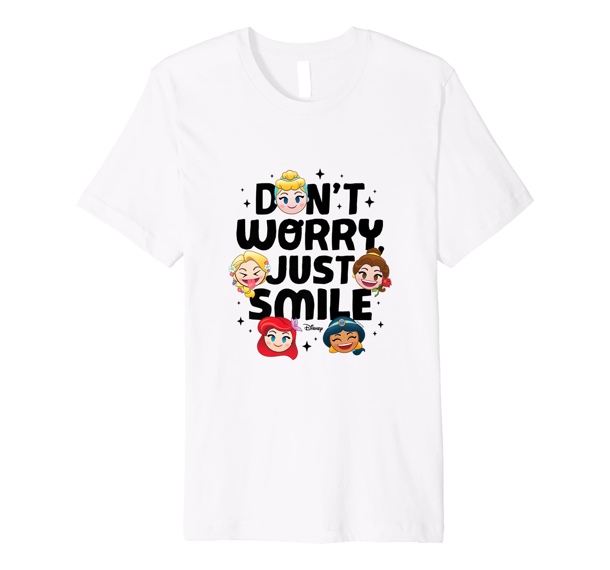 DisneyEmoji - Don't Worry Just Smile Premium T-Shirt