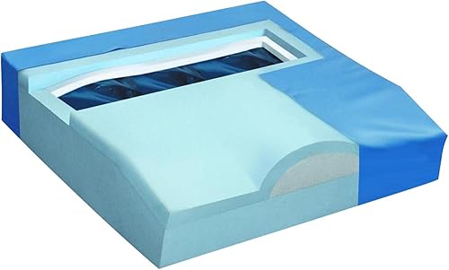 Miniatura 2 de Drive Medical Cojín para silla de ruedas de gel de titanioespuma, 18" x 22"