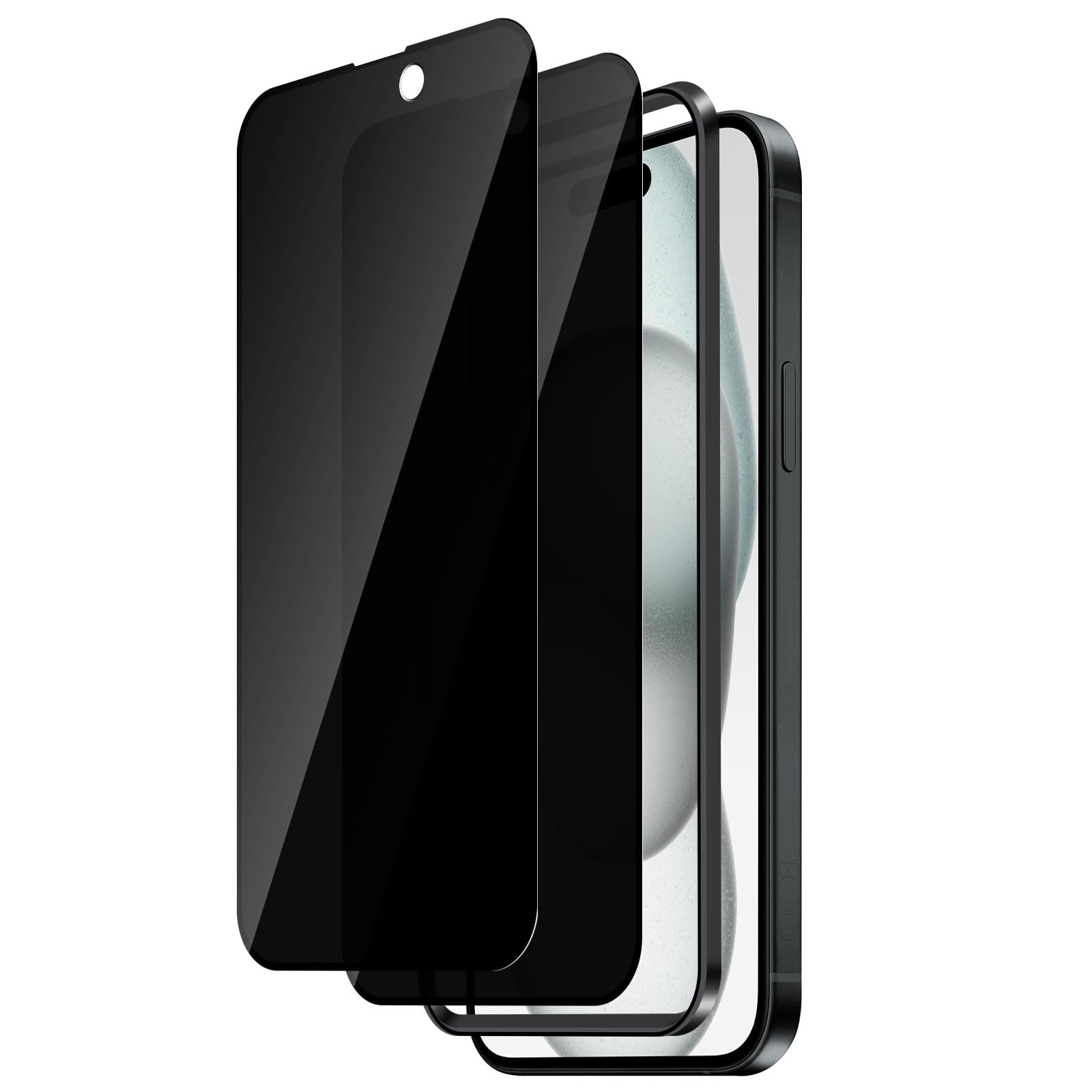 BENKS Privacy Pellicola Protettiva per iPhone 14 Plus e iPhone 13 Pro Max 6,7 Pollici, Copertura Totale Vetro Temperato Film Anti-Spy con Rimozione Automatica della Polvere, 1 Pezzi