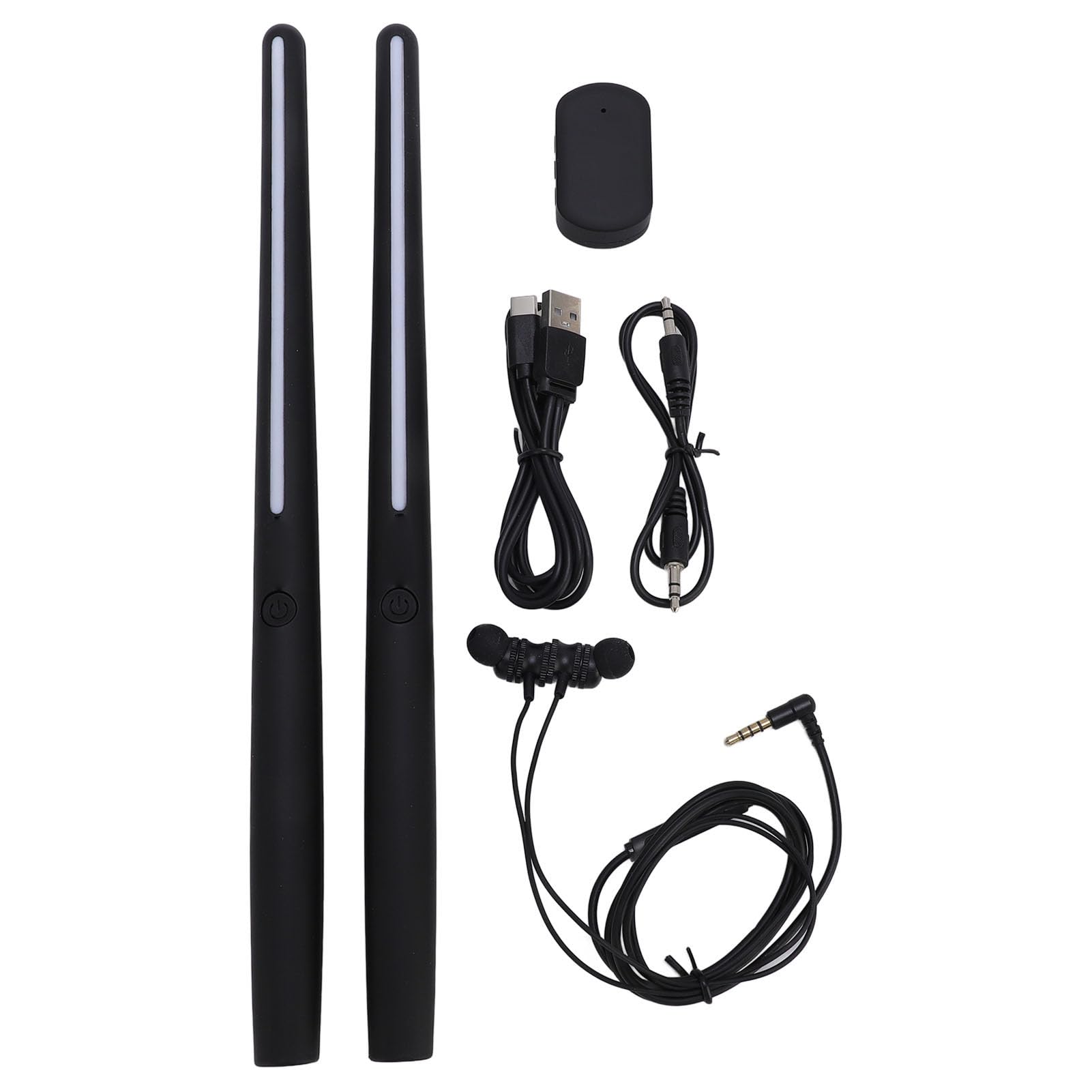 Generic Set di Batteria Elettrica Ad Aria Elegante Batteria Portatile per Jam Session a Casa con gli Amici, Tecnologia di Sensori Precisa per Prestazioni Espressive, Diverse modalità di per