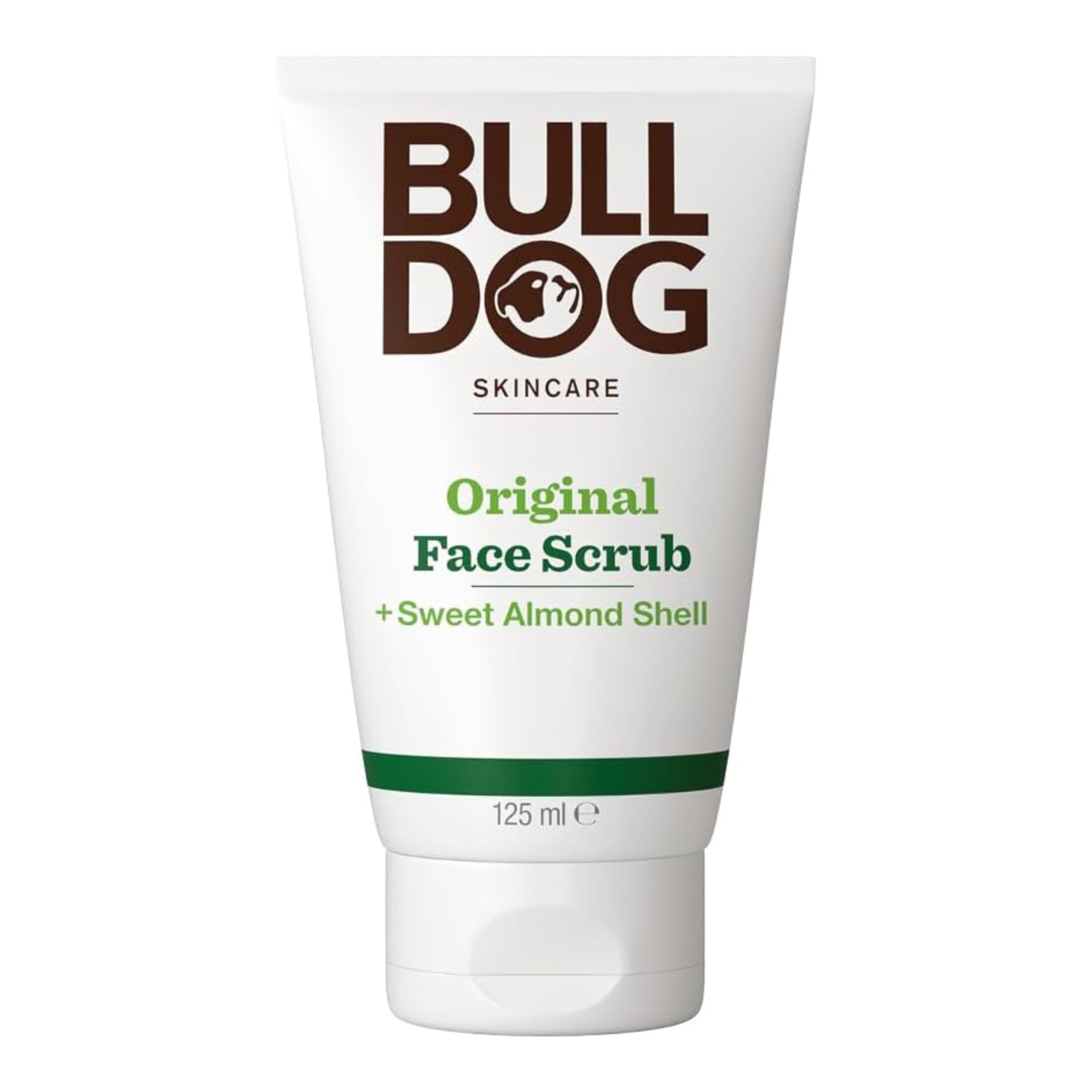 BULLDOG SKINCARE - Scrub Viso Originale Uomo Esfoliante Guscio di Mandorla Scrub 125 ml