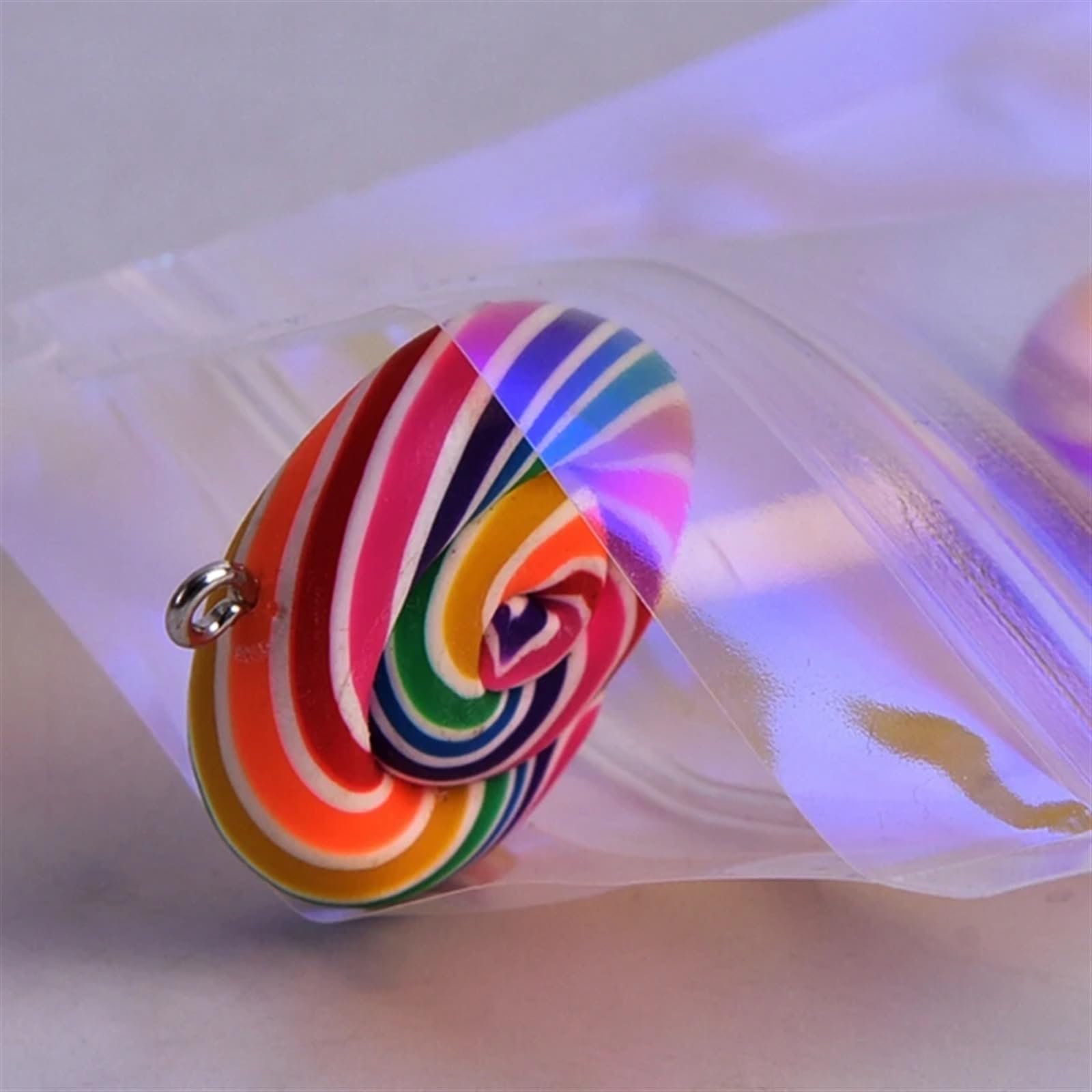 Sacs Mylar à fermeture zip, Sacs de rangement zip-lock en Mylar rose, fermeture à glissière plate, tailles multiples(10x15cm)