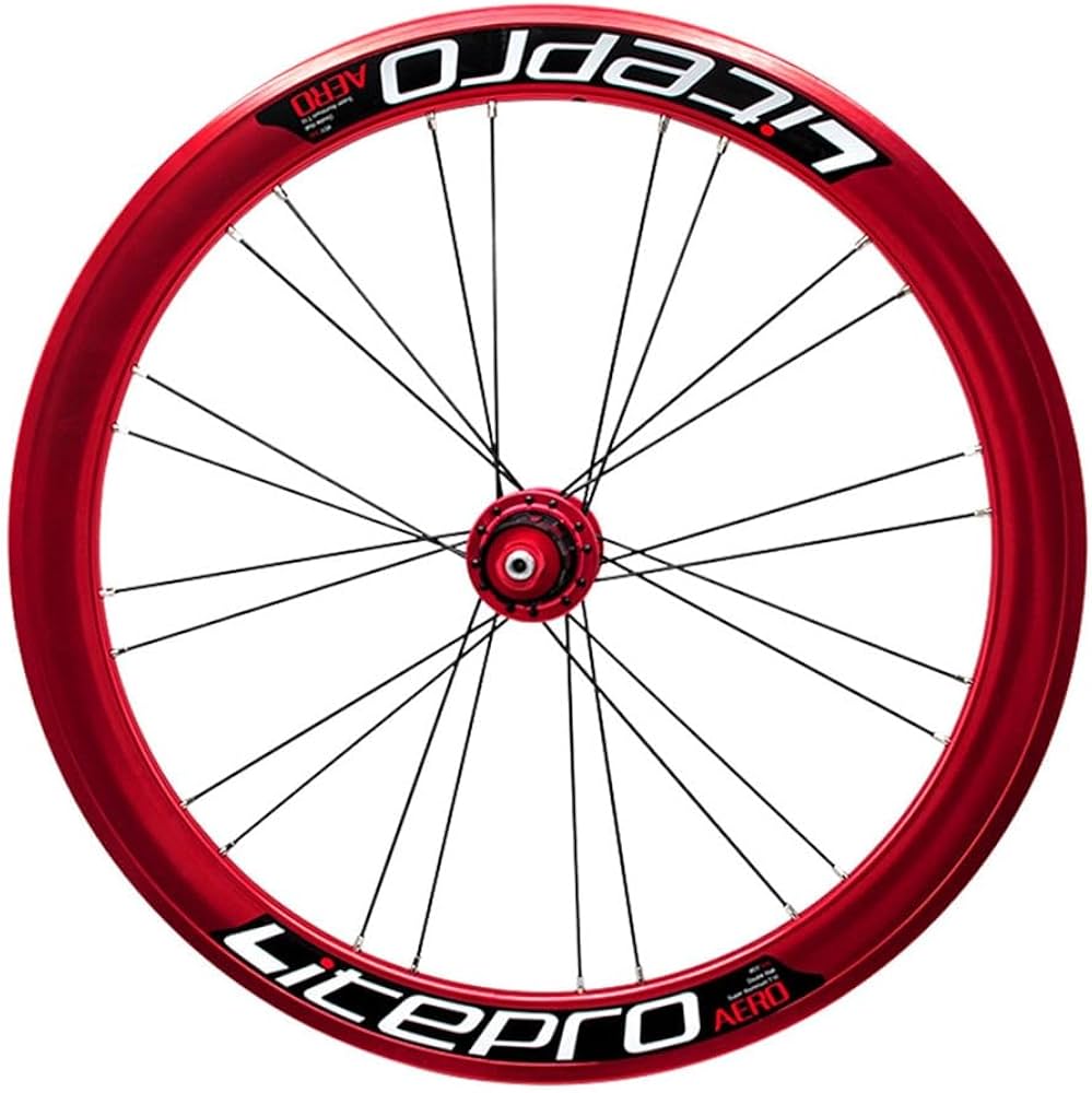 Amazon | Litepro S42 AERO折りたたみ自転車20インチ406/451 Vディスク