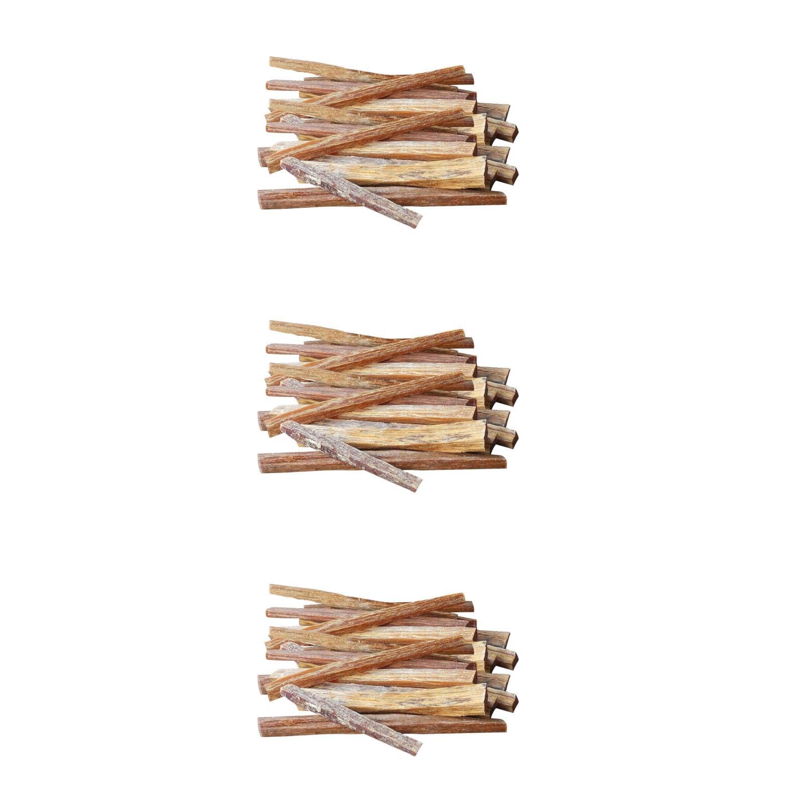Hemobllo 3 Pièces Bâtons Secs pour Allumage de Extérieur Outils de Camping Pratiques Portables pour Barbecue Survie Allume Naturel Boîte pour Randonnée Plein Air