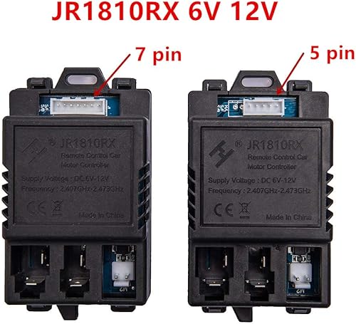 Miniatura 8 de JR1810RX 5 Pin coche eléctrico para niños 2.4G Bluetooth Control remoto y receptor kit controlador caja de control accesorios para piezas de repuesto