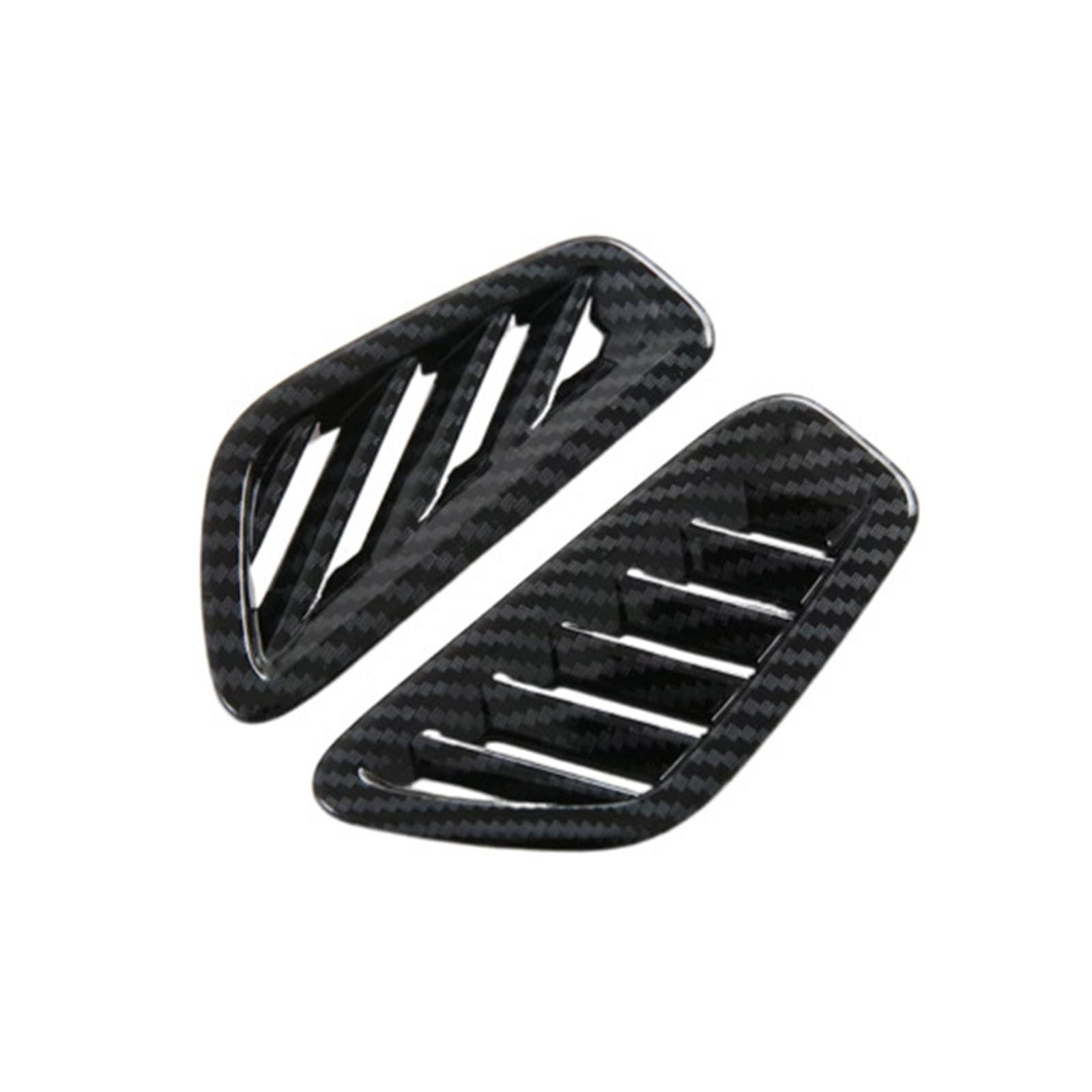 Club Bollywood®Car Interior Accessories Black Decorative for BYD Seal Atto 4 2022 2023 Style D| Parts & Accessories | Car & Truck Parts |2 air Vent Interior Covers-image-24