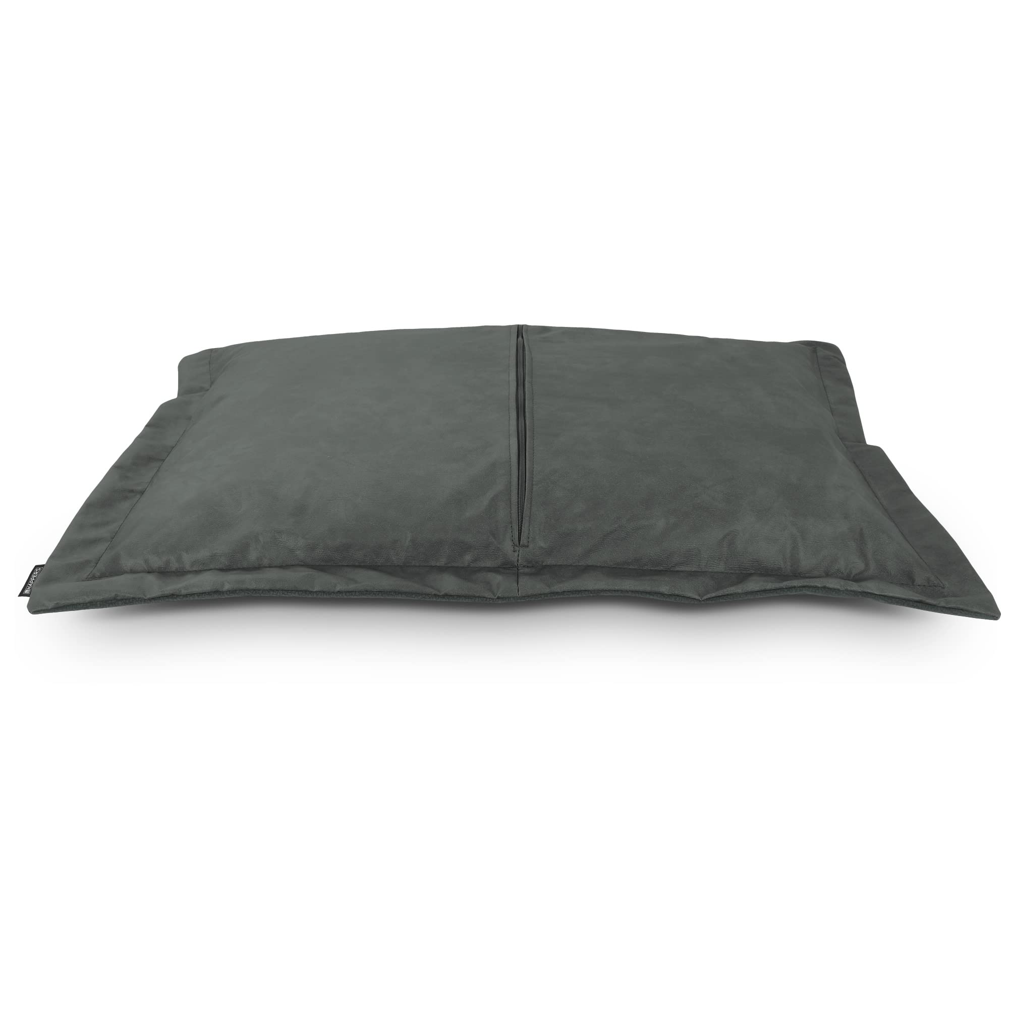 HAPPERS Cama para Perros Grandes. Tejido Aquaclean Desenfundable en Color Gris y Talla XL
