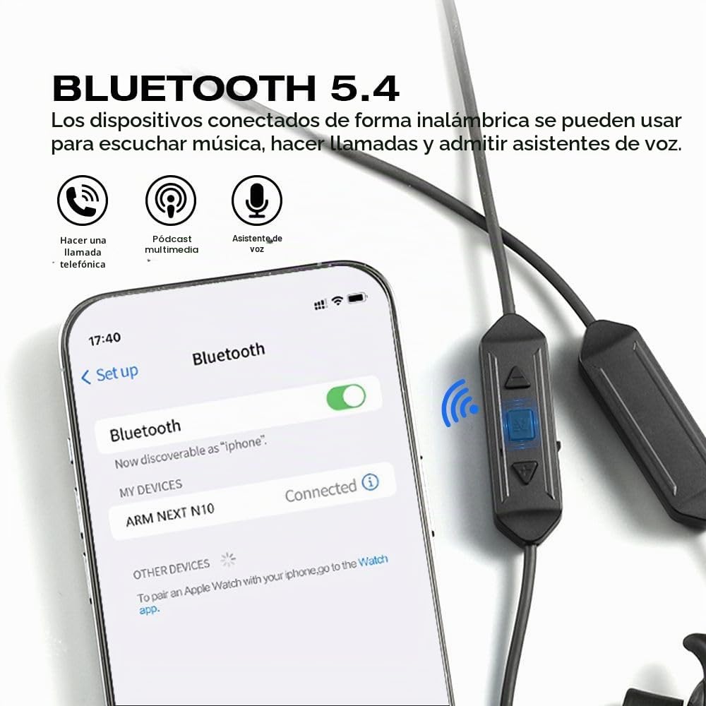 Tapones electrónicos para los oídos con cancelación de ruido, protección auditiva para caza, tiro táctico, eventos militares y musicales (verde)