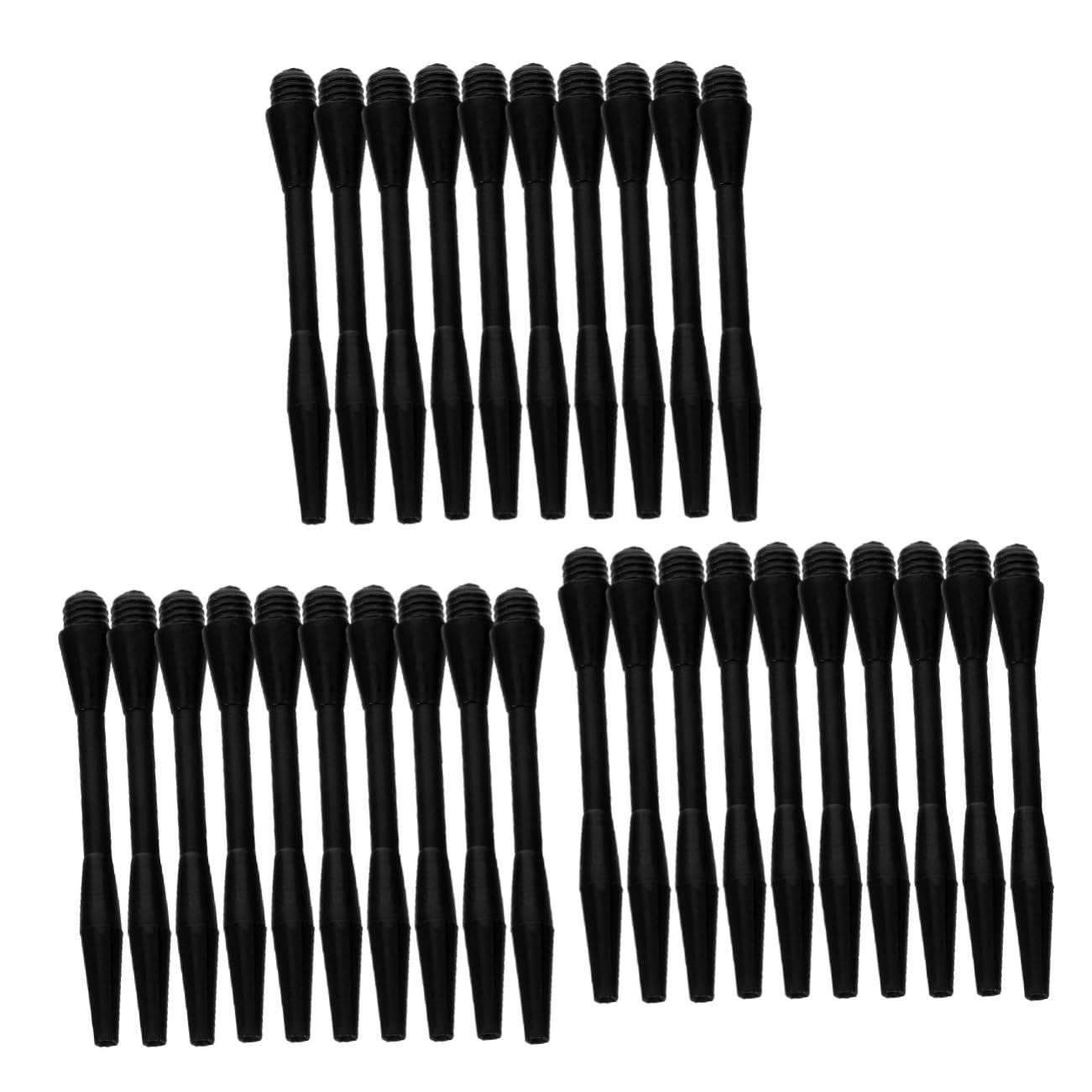 SUPVOX 3sets Thread Shafts for Nylon Shafts Replacement for Steel Tip Portable Easy to Use 50pcs*3