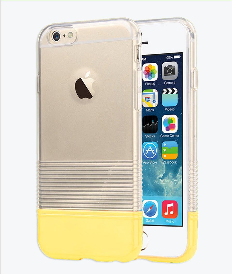 iPhone 6 Case, Candy Pantone Thin Protective Case for Apple iPhone 6 4.7" (Yellow)