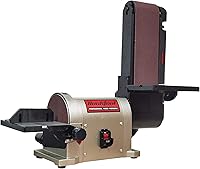 BUCKTOOL BD4603 Belt Disc Sander: 4x36 Belt & 6" Disc, 3/4 HP Direct Drive Motor, Maintenance-Free, Multi-Angle Sanding