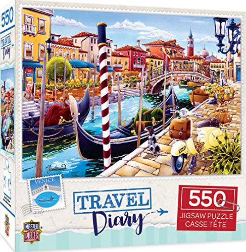MasterPieces Travel Diary - Venice 550pc Puzzle