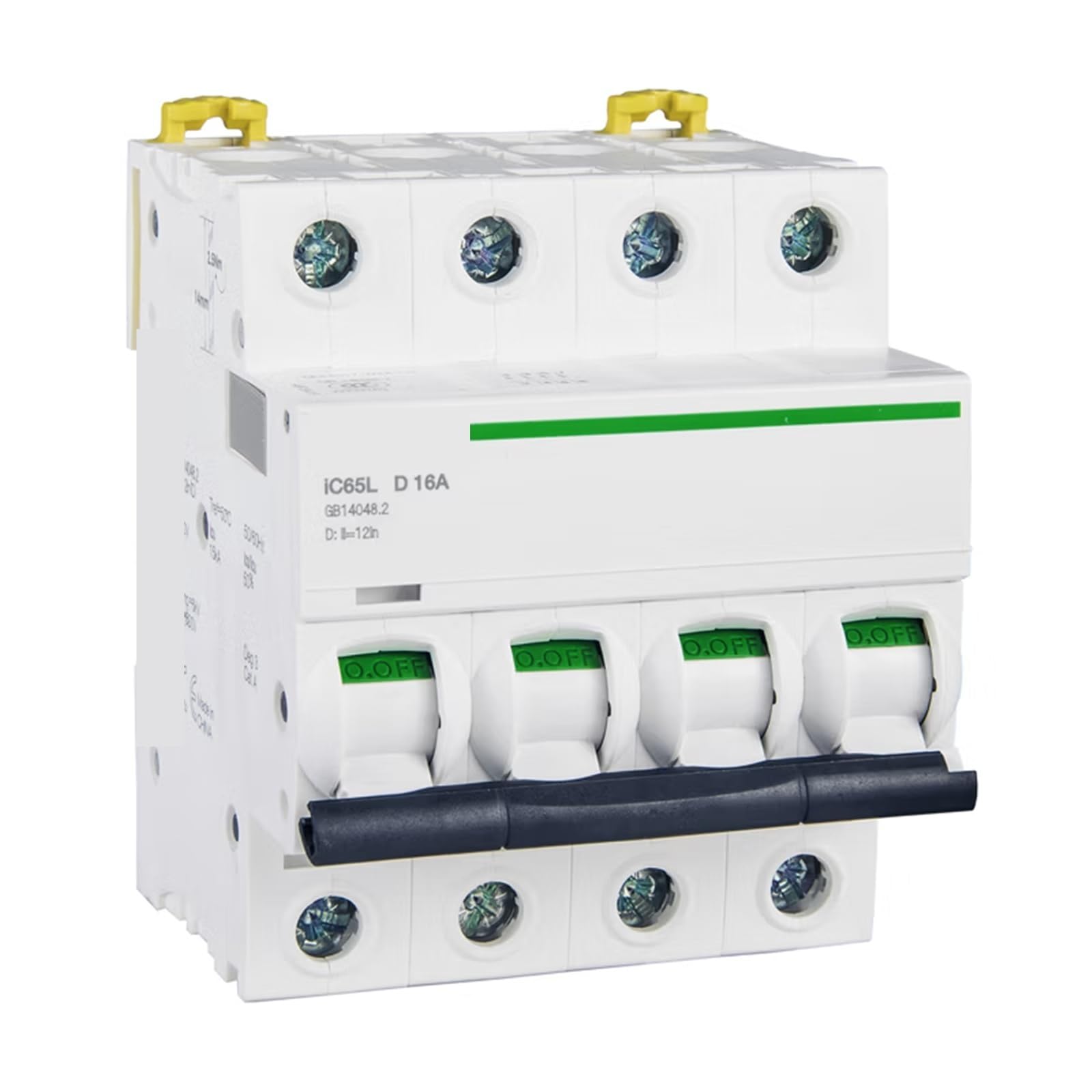 Interruttore automatico miniaturizzato IC65L 4P D16A