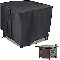 Vista 8 de Saking Funda para Tanque de Propano Compatible con Tanque de Propano Cuadrado de 20 libras, Funda Impermeable para Mesa Auxiliar de Almacenamiento