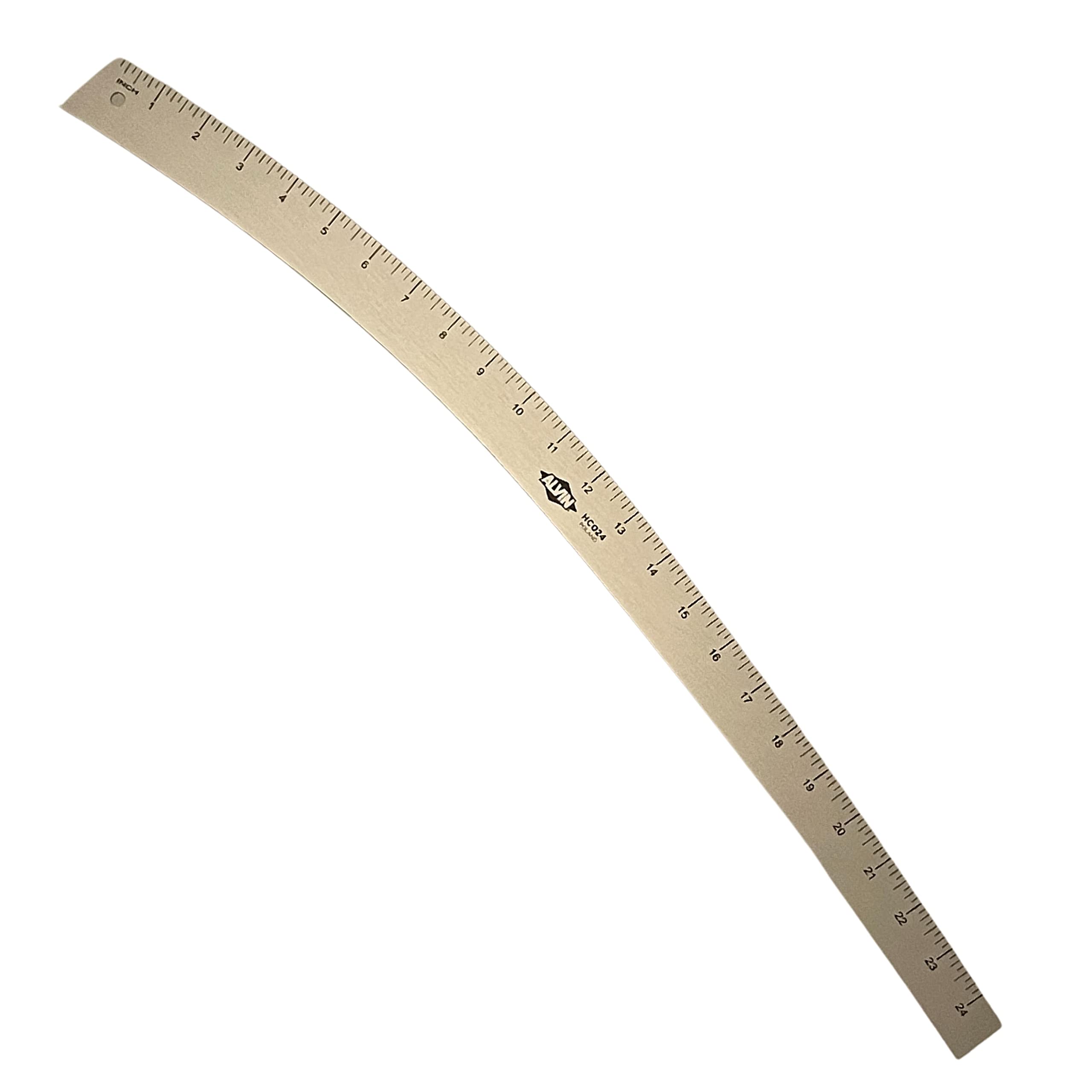 ALVINHip Curve Ruler, Drawing, Planning, and Design, Drafting and Architecture Too, Great for Students and Professionals - 24 Inch
