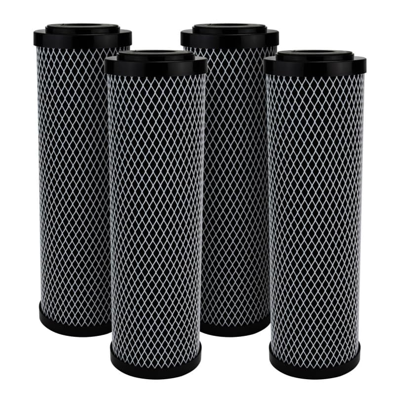 Filtro de agua de carbono y sedimentos de 5 micras para purificación de toda la casa