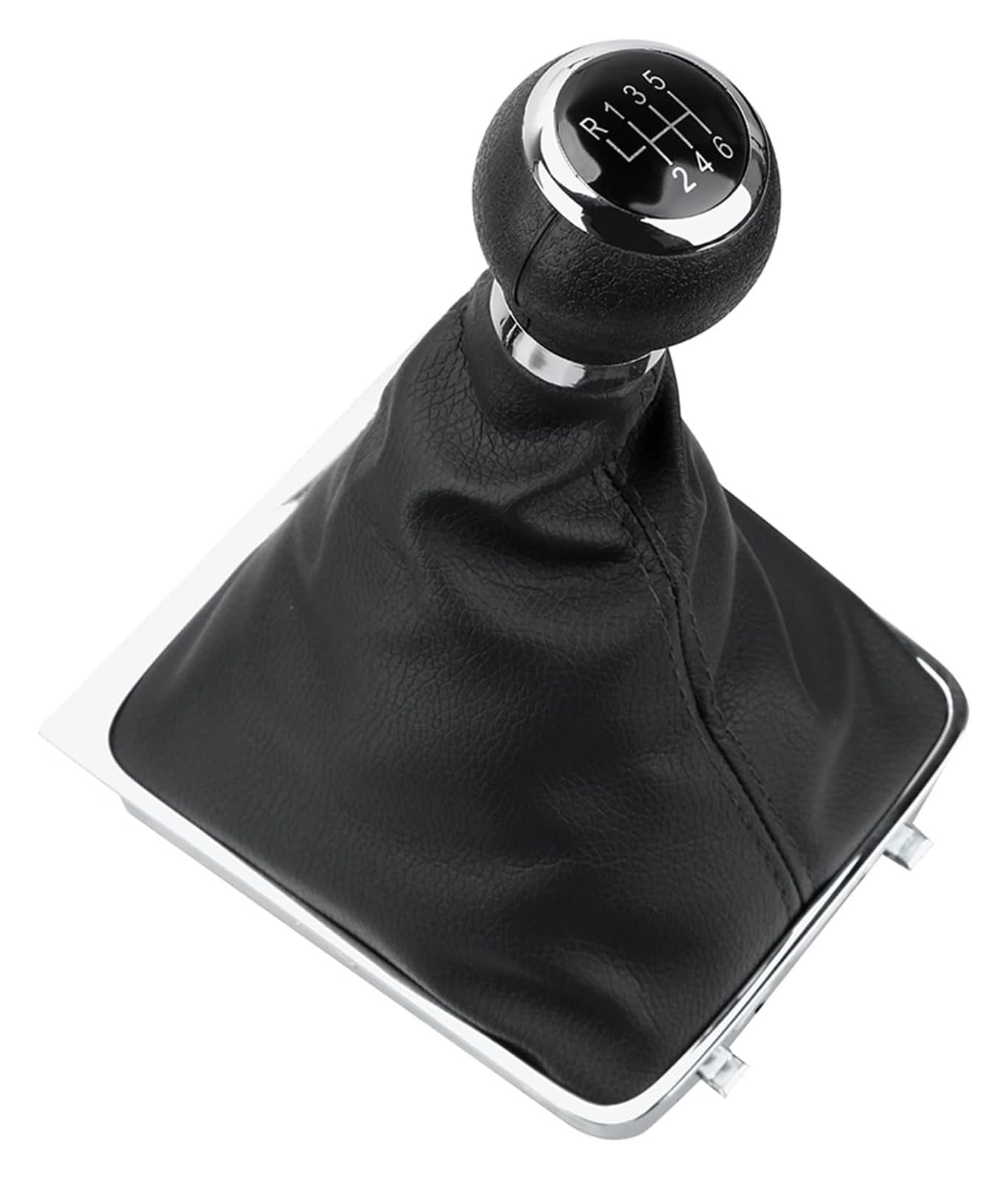 UTONGMU Manual Gear Shift Knob for VW for Passat B6 2005-2011 Car Gear Shift Knob 5 6 Speed M Lever Shifter Cap Manual Stick