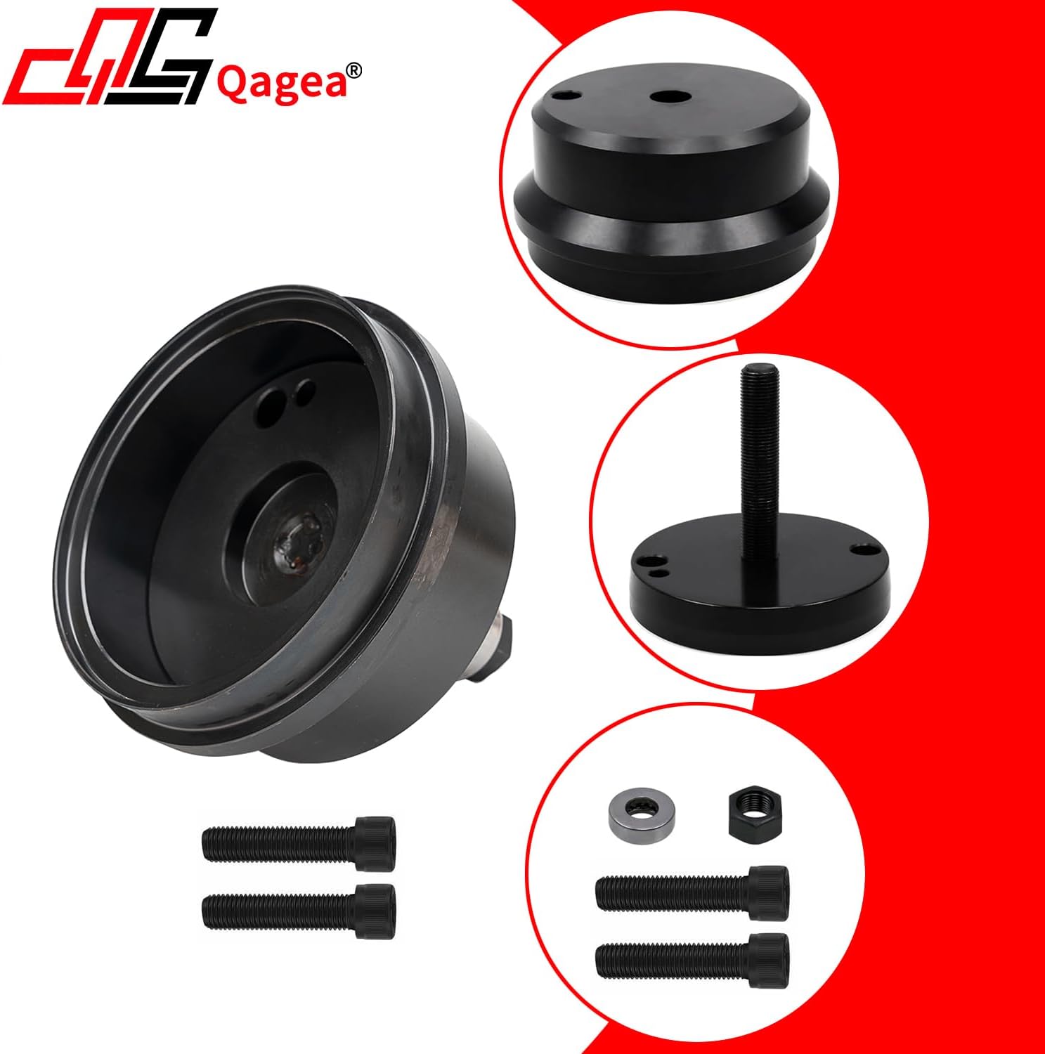 303-1514 Rear Crankshaft Seal Installer Tool Fit for 2011-2021 Ford Super Duty F250/F350/F450/F550 6.7L Power Stroke Diesel & 2016-2021 F650/F750 6.7L Power Stroke Diesel - Replace ST-138