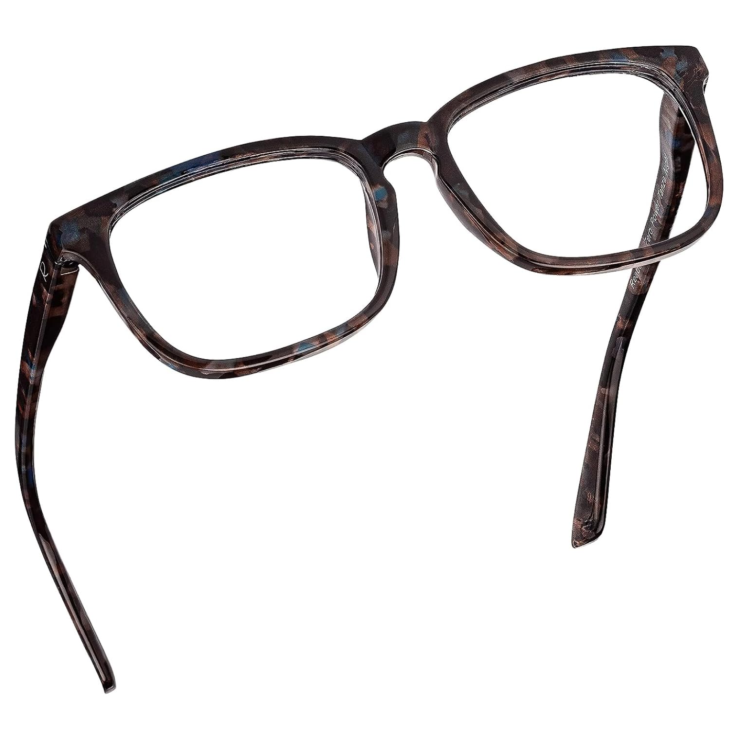 Readerest Blue Light Reading Glasses - Lightweight Computer Glasses w/Spring Hinges - UV Protection, Anti Glare & Eye Strain