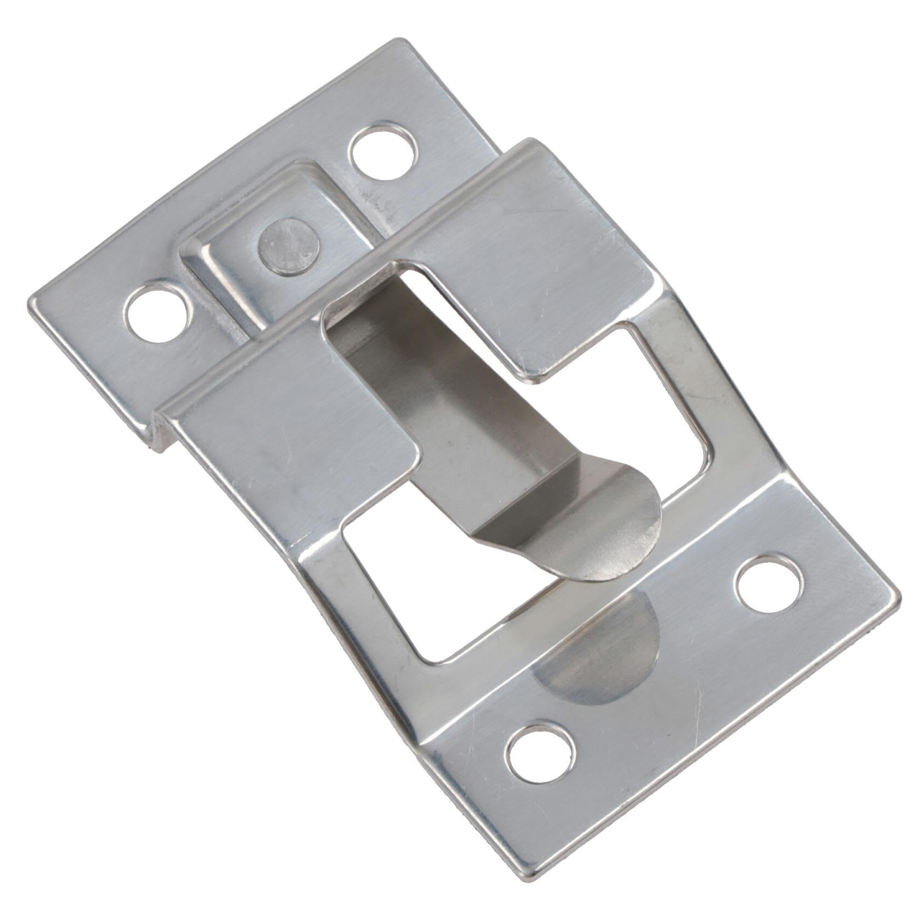 Door Retaining Catch Plate For T Bar Retainer Truck Trailers Stainless Steel 1pc