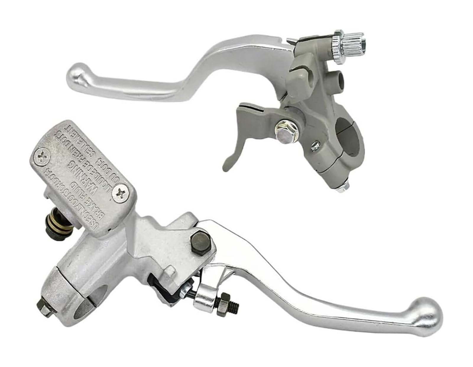 Eamrfvqt Left And Right Brake Clutch Levers, Aluminum Motorcycle Brake Clutch Lever