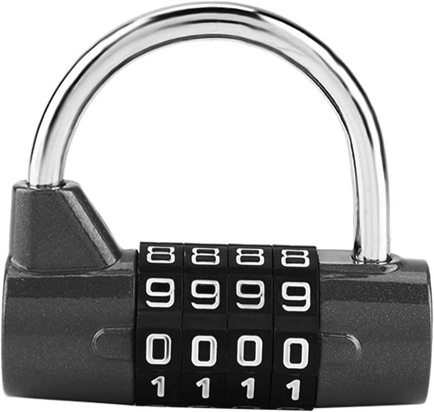 luggage locks,padlock, Door Password Lock,4 Dial Digit Code Combination PadSecurity Password for Gym, School, Employee Locker Travel Suitcase Combination Padlocks