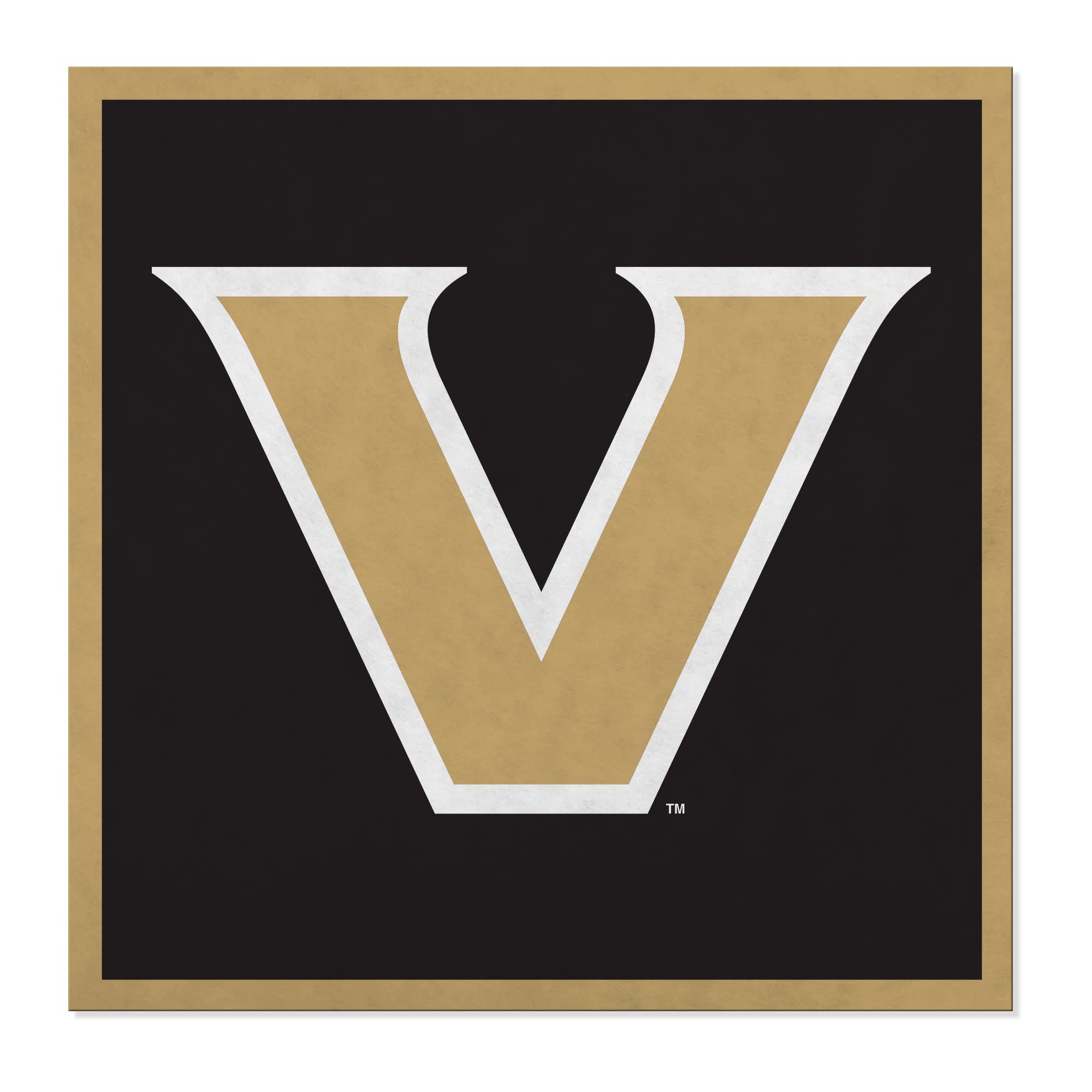 Rico Industries NCAA Vanderbilt Commodores Felt Wall Décor Felt Banner for Man Cave, Game Room, Office & Bedroom - Long-Lasting Wall Decorations - Made in The USA - 35