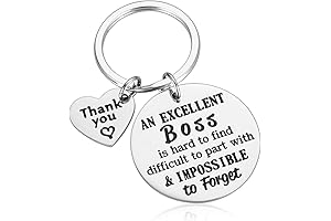 Thoughtful Boss Day Gifts for Women Colleagues: Keychain Appreciation