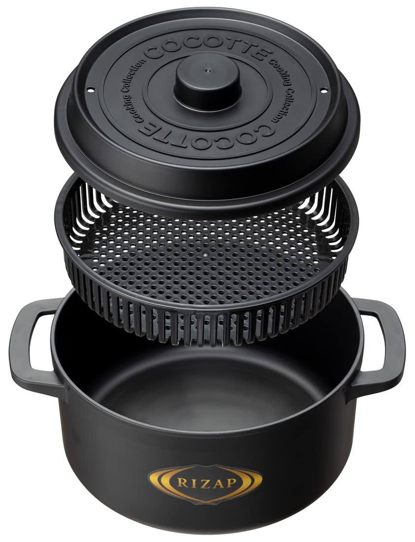 Skater MWCP2-A Cocotte-Style Microwave Pot, 52.0 fl oz (1,600 ml)