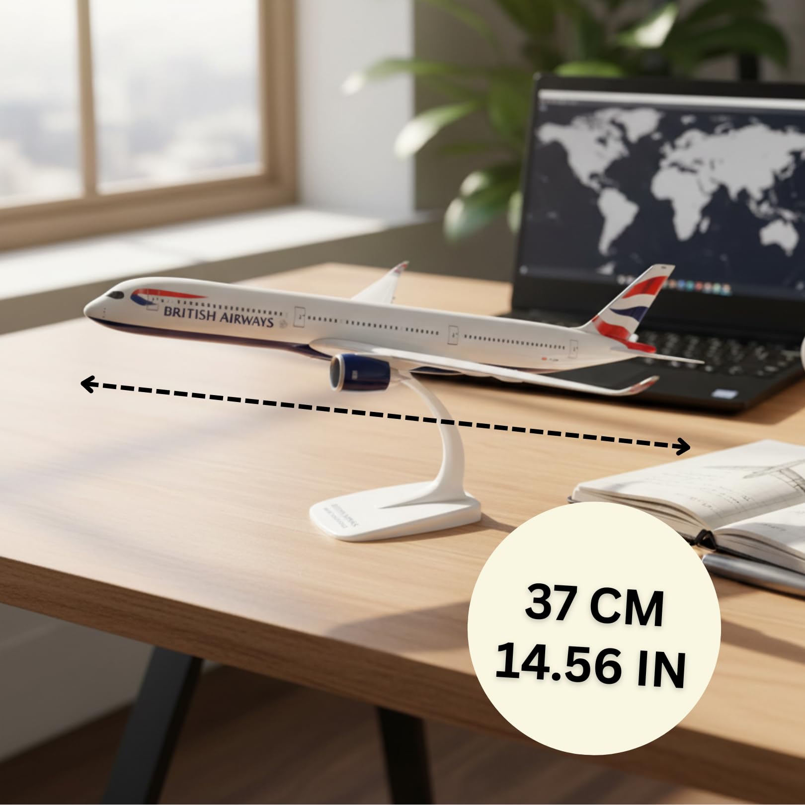 エアバスA350-1000 British Airways 1/200 美品 Amazon.com: AeroClix British Airways Airbus A350-1000 Model