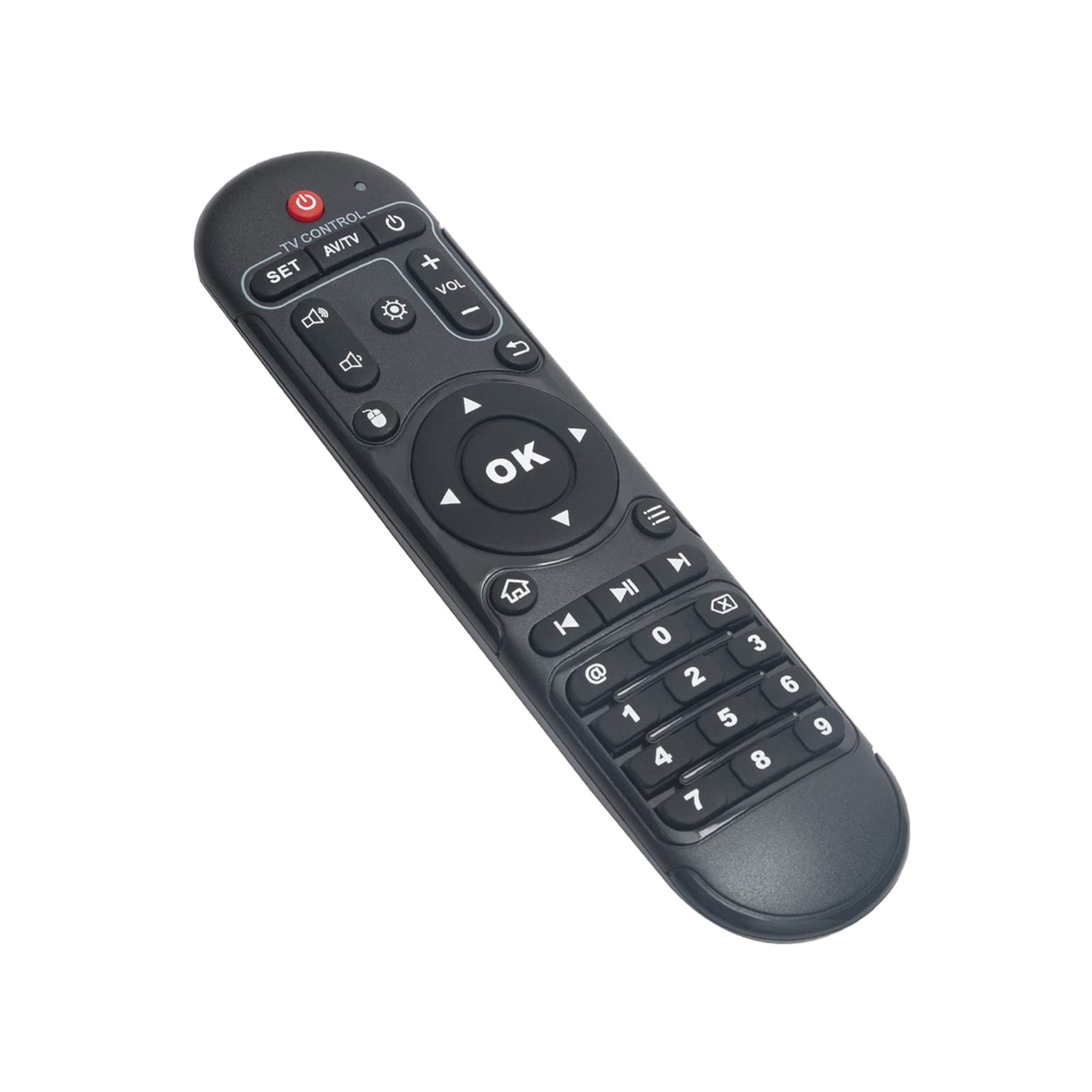 X33-005 Telecomando di sostituzione compatibile con Android TV Box MXQ Pro, MX10, T95M, T95Q. T9. T95mini mx9 H96 H96 pro+ H96max x96mini x96max v88 hk1max hk1play X96 Air A95X R2
