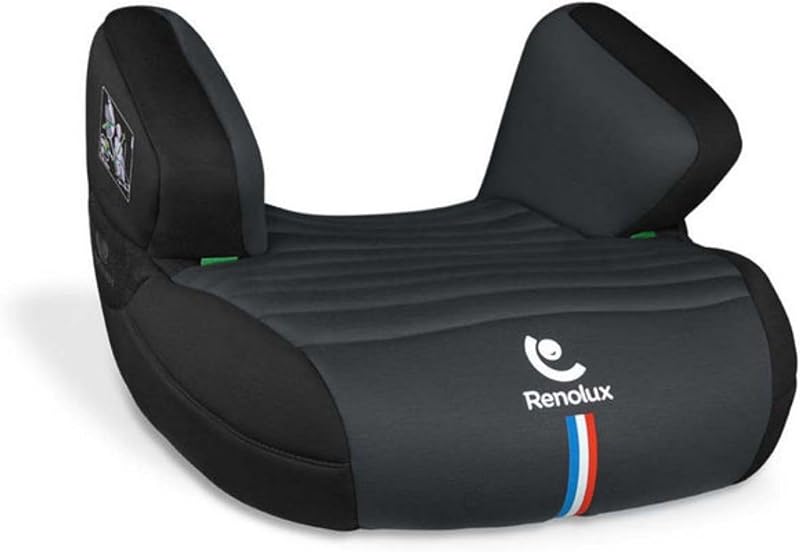 Renolux Jet 2 Softness Yükseltici Oto Koltuğu 15-36 Kg Siyah | Yüksek Güvenlikli ve Konforlu Çocuk Koltuğu