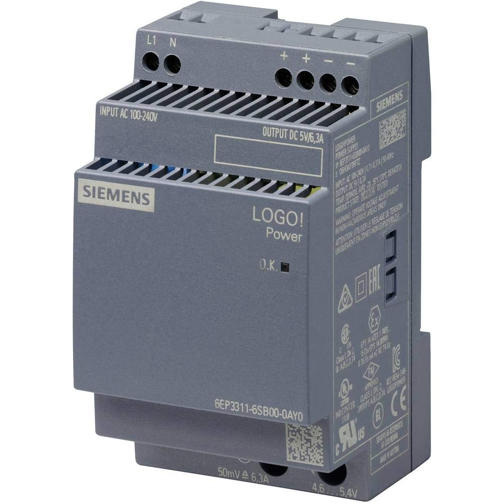 Siemens 6Ep3311-6Sb00-0Ay0 Adaptador E Inversor De Corriente Interior Multicolor - Fuente De Alimentación (Interior, Multicolor, 67 Mm, 73 Mm, 96 Mm, 230 G) Talla 6