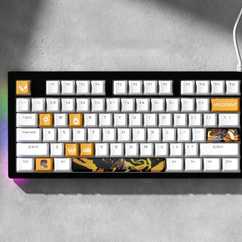 金属キーキャップ　ゲーミングキーボード 楽天市場】X75 ホットスワップメカニカルキーボード 透明なキー