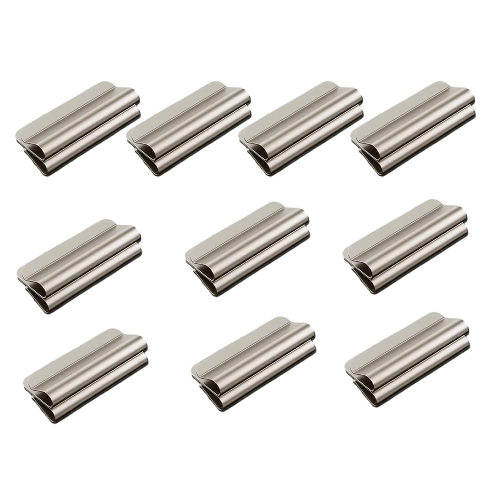 Quoravel Curtain Magnets for Closure, Detachable Metal Magnetic Clips, Hold Curtains Closed for Blackout Drapes Shower Liners, No Tools Required B