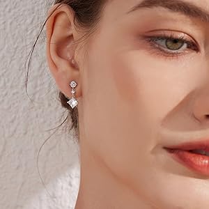 ティアラ　ゴールド17 18K White Gold Diamond Chandelier Earrings @ $12300. Shop
