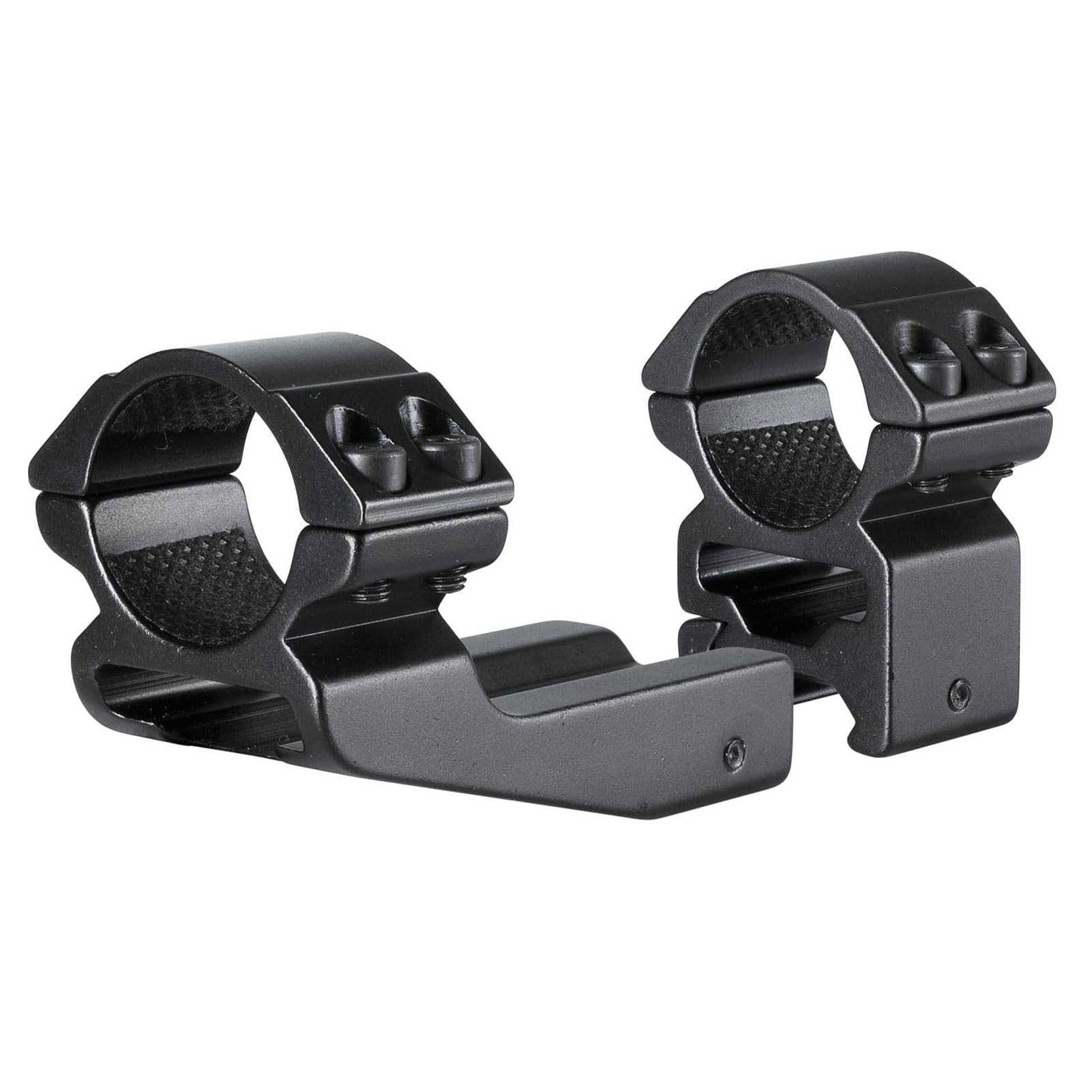 Hawke Black Extension 1" Weaver High Riflescope Ring Mount With 2" Extension