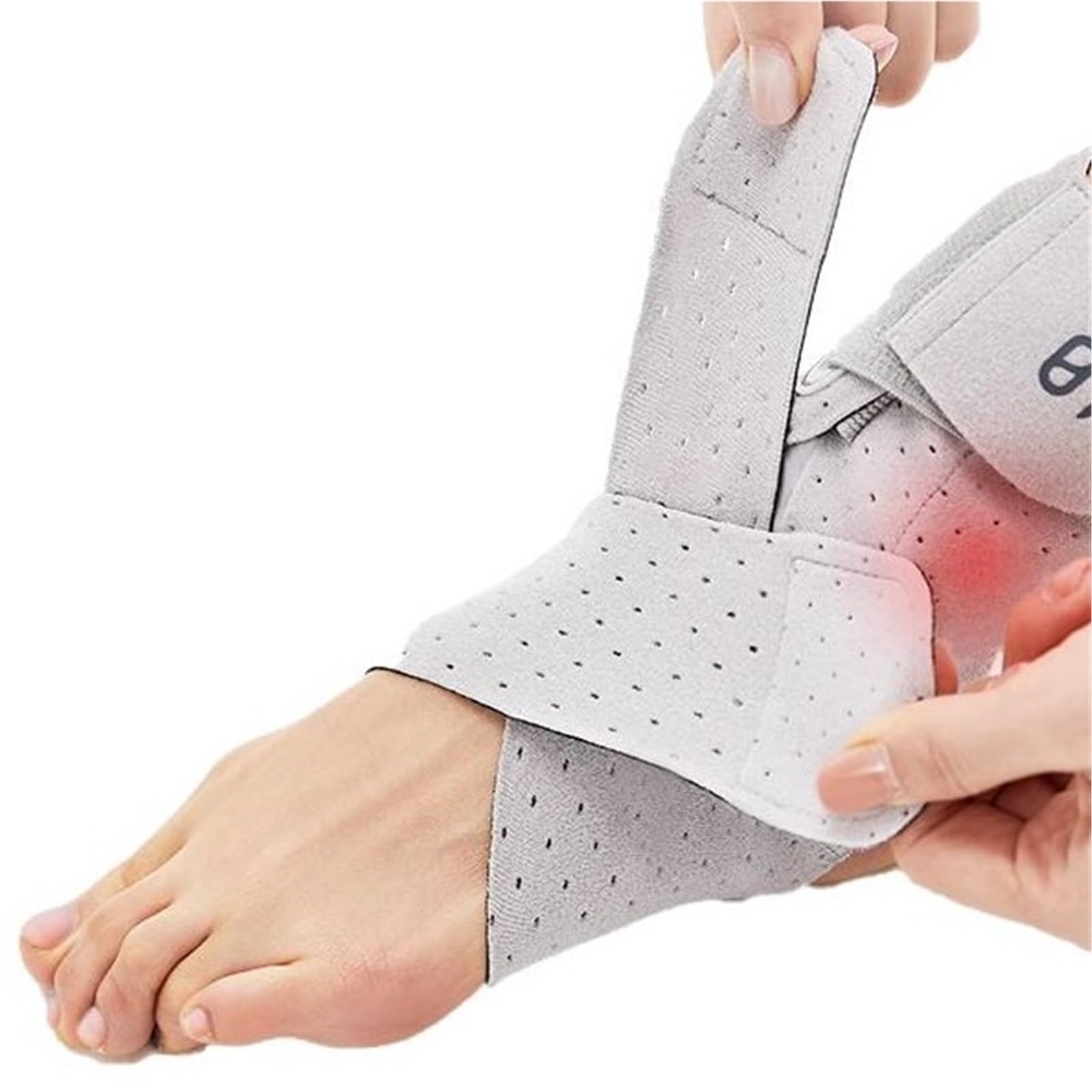 Generisch Kompressions-Sprunggelenkbandage - mit atmungsaktivem Stoff, für Sport und tägliches Gehen, Modell CJDW1106