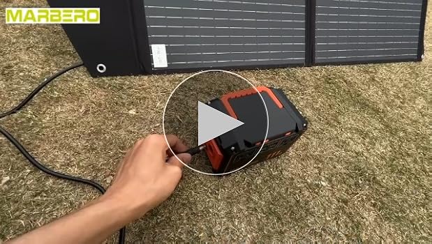 MARBERO ソーラーパネル 100W Amazon.com : MARBERO 100W Portable Solar Panel 100 Watt