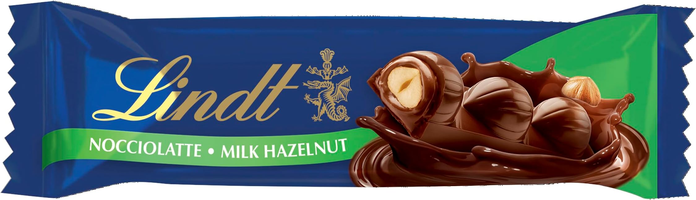 Milk Chocolate and Hazelnut Nocciolatte Bars, 35 g, Pack of 18
