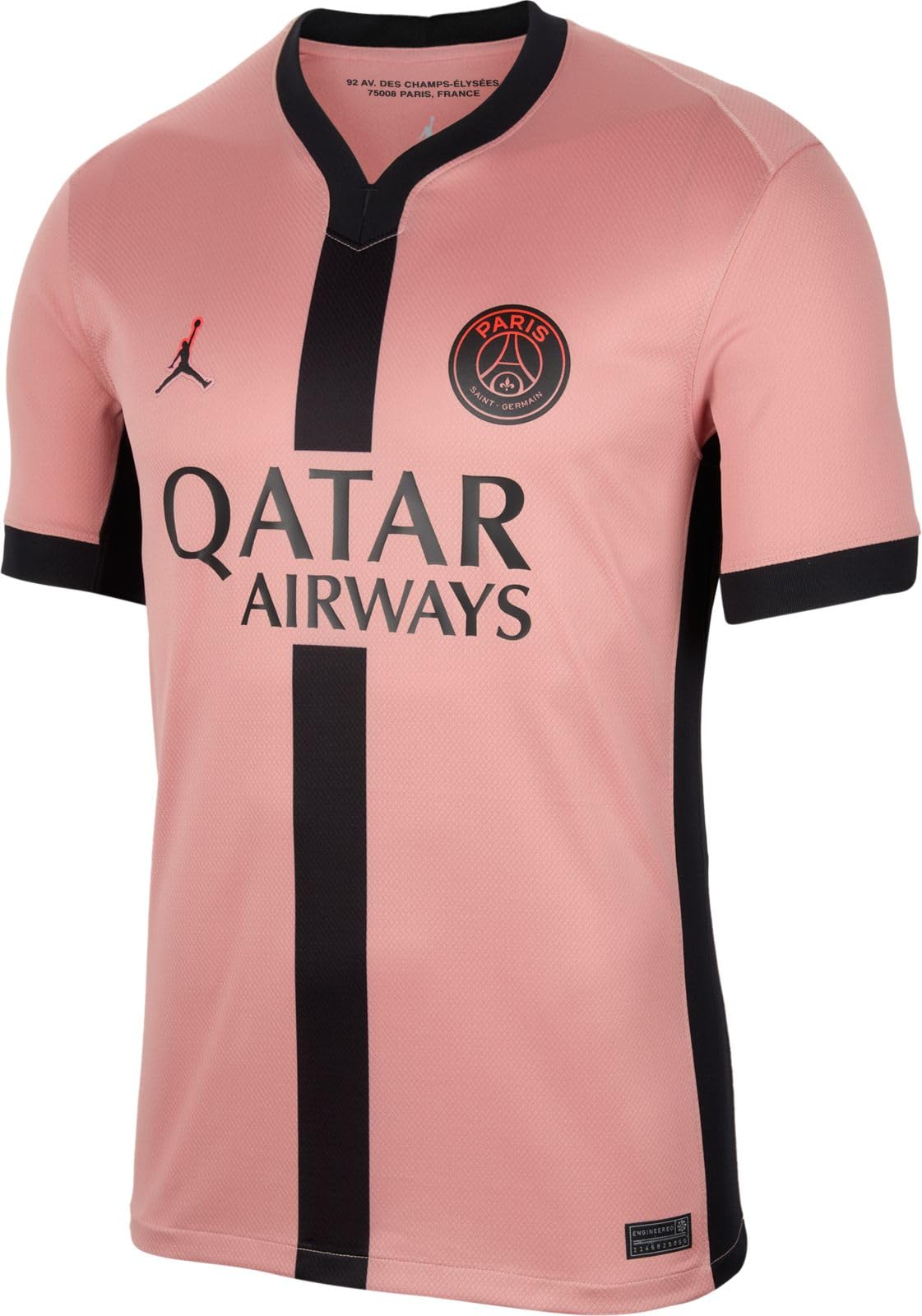 Nike Tercera Equipación Stadium París Saint-Germain 2024/25 Camiseta de Fútbol Replica Jordan Dri-fit - Hombre Shirt Hombre (Pack de 1)