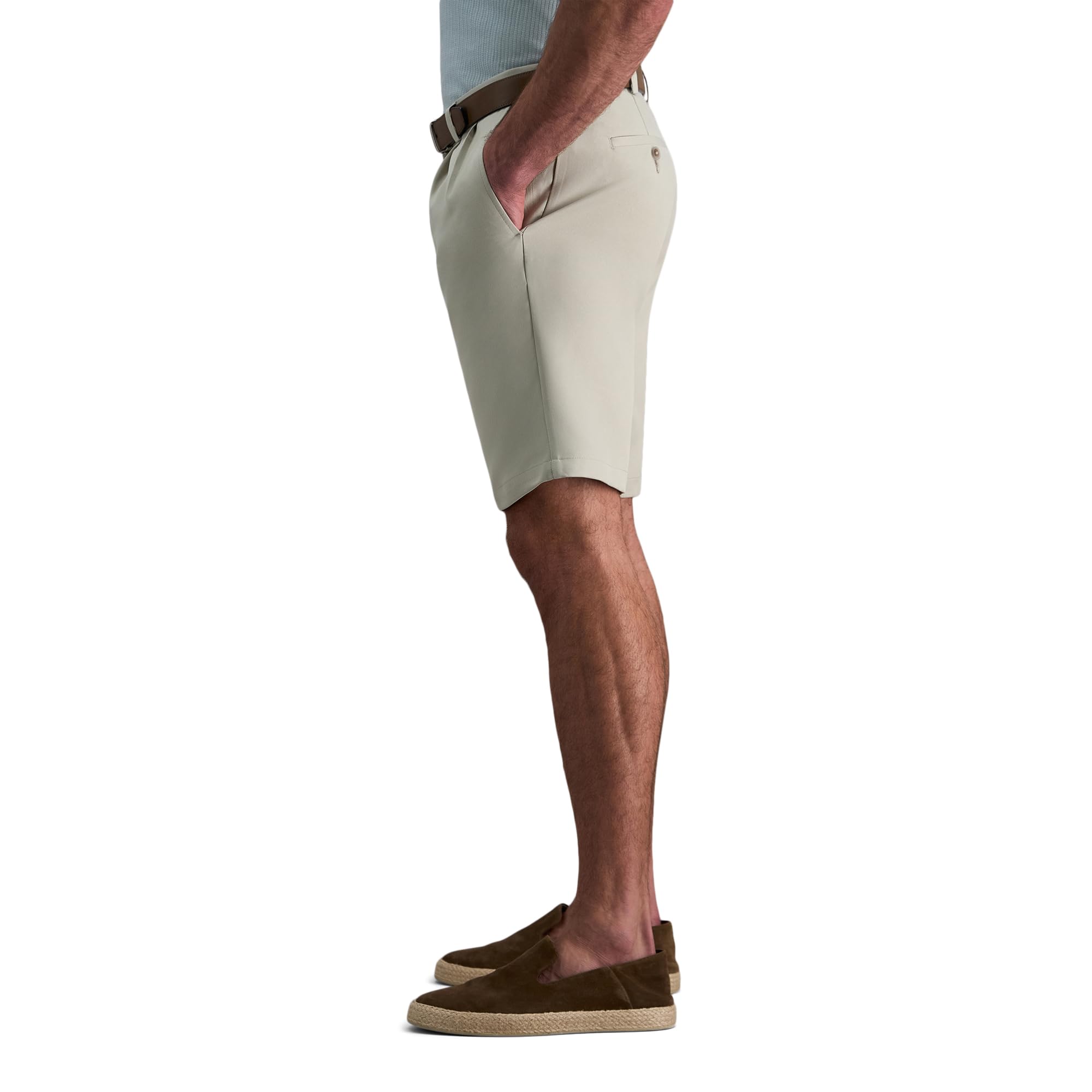 Haggar Mens Classic Fit Cool 18 Dress Casual Short product thumbnail 5