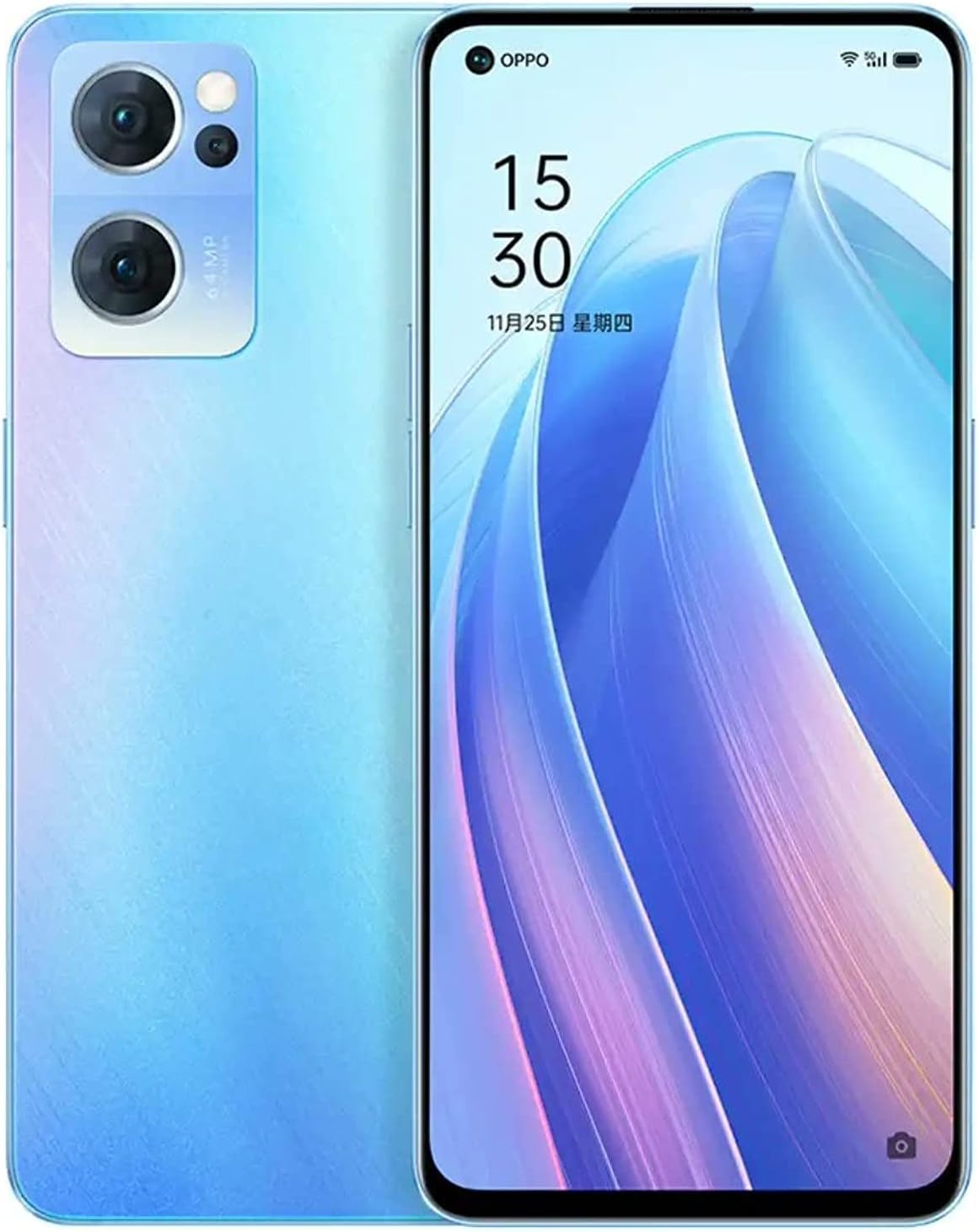 Reno7 Pro 5G Dual SIM Smartphone 256GB 12GB RAM,65W Super VOOC Flash Charge 5G Mobile Phone Unlocked(UAE Version) Startrails Blue